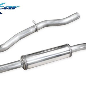 INOX CAR - TUBO CENTRALE CON SILENZIATORE SUBARU BRZ 2.4i (234cv) (con GPF) 2022