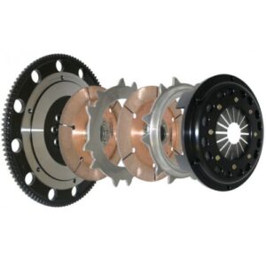 Twin Disc Clutch Kit + Flywheel for Ø26 mm Spline - Part No. 4-8027-C