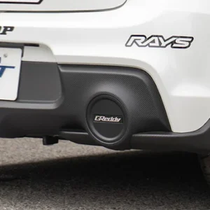 GReddy Muffler Hole Cover for Suzuki Swift Sport ZC33S (Half Mat Black)