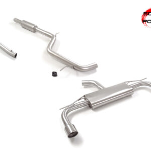 RAGAZZON - DOWNPIPE KAT + ELIMINAZIONE FILTRO OPF/GPF + CENTRALE SILENZIATO + TERMINALE  VW Golf 8 2.0GTi (180kW) e 8.5 – 2.0GTI (195kW)