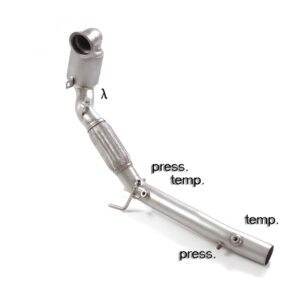 RAGAZZON - DOWNPIPE KAT + ELIMINAZIONE FILTRO OPF/GPF - Volkswagen Golf Mk7.5 – 2.0TSI GTi (180/213KW)
