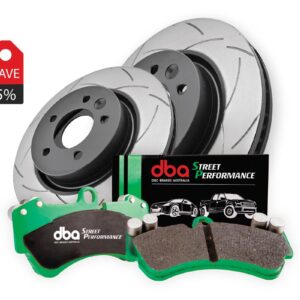 Brake Kit - Street Series T2 Slotted & Street Performance Brake Pads (2x DBA3016S + DB15030SP)