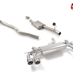 RAGAZZON - DOWNPIPE SKAT + ELIMINAZIONE FILTRO OPF/GPF + CENTRALE SILENZIATO + TERMINALE - VOLKSWAGEN GOLF Mk8.5 – R 2.0TSI 4MOTION (245kW) 02/2024>
