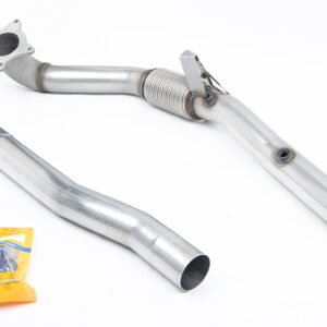 MILLTEK - SSXSE143 - Seat  Leon  Cupra R 2.0 TSI 265PS / VW Beetle 2.0 TSI - Golf Mk5 GTi 2.0T FSI - Golf Mk6 GTi 2.0 TSI 210PS - Scirocco R Large-bore Downpipe and De-cat