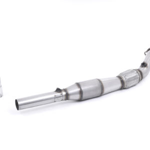 MILLTEK - SSXVW393 - Audi A3 1.8T 2WD 3 & 5 door / Seat  Leon  1.8T Sport and Cupra 180PS / Skoda Octavia RS 1.8T 180 and 1.8T 150 / Volkswagen Golf Mk4 - Golf Mk4 GTI 1.8T 1996>2006  Large Bore Downpipe and Hi-Flow Sports Cat