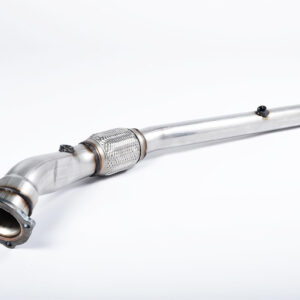 MILLTEK - SSXVW394 - Audi A3 1.8T 2WD 3 & 5 door / Seat Leon 1.8T Sport and Cupra 180PS / Skoda Octavia RS 1.8T 180 and 1.8T 150 / Volkswagen Golf Mk4 – Golf Mk4 GTI 1.8T 1996>2006 Large-bore Downpipe and De-cat