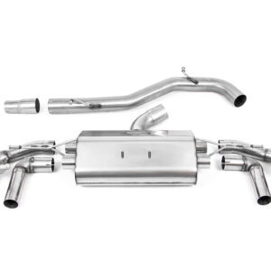 MILLTEK - SSXVW627 - Volkswagen Golf Mk8 R 2.0 TSI 320PS (GPF Equipped Models Only) / Golf Mk8.5 R 333ps (OPF/GPF Equipped Models Only) 2021>2026 Particulate Filter-back