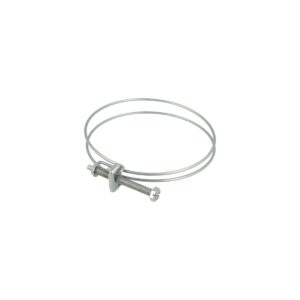 BOOST Products double wire hose clamp - stainless steel - 75-80mm