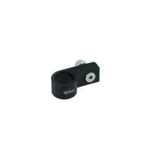 BOOST Products Single Hose P-Clamp Bracket 14,3mm (9/16") - satin black