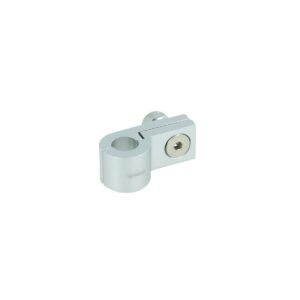 BOOST Products Single Hose P-Clamp Bracket 7,90mm (5/16") - satin silver