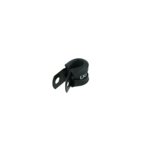 BOOST Products Cushioned Hose P-Clamp Bracket 7,9mm (5/16") - satin black