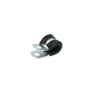 BOOST Products Cushioned Hose P-Clamp Bracket 7,9mm (5/16") - satin silver
