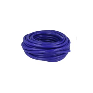 BOOST Products Silicone Vacuum Hose Reinforced 10mm (0.4") ID, Blue, 25m (82ft.) Roll