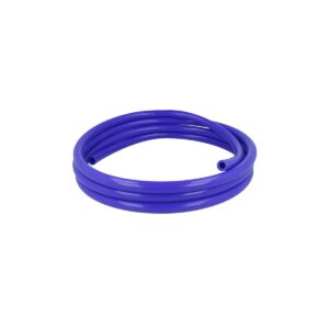 BOOST Products Silicone Vacuum Hose Reinforced 10mm (0.4") ID, Blue, 5m (15ft) Roll