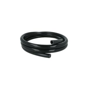 BOOST Products Silicone Vacuum Hose Reinforced 10mm (0.4") ID, Black, 15m (50ft) Roll