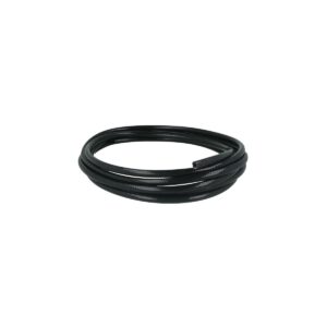 BOOST Products Silicone Vacuum Hose Reinforced 6mm (0.225") ID, Black, 3m (9ft) Roll