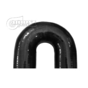 BOOST Products Silicone elbow 180°, 10mm, black