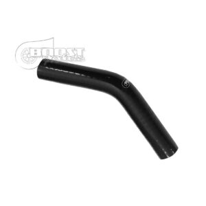 BOOST Products Silicone elbow 45°, 89mm, black