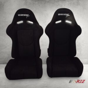SEDILI DA RACING BRIDE K608 - SUEDE BLACK