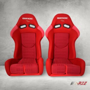 SEDILE DA RACING BRIDE LOW MAX K608 - VELVET RED