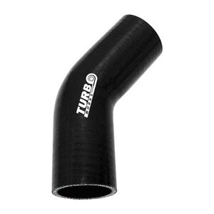 TurboWorks Gomito a 45° nero
