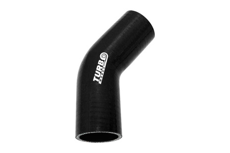 TurboWorks Gomito a 45° nero