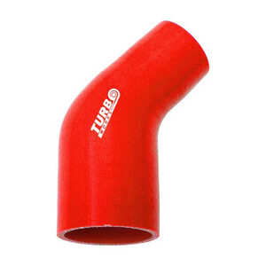 Gomito di riduzione TurboWorks rosso 45°