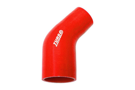 Gomito di riduzione TurboWorks rosso 45°