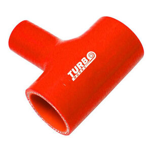 Tubo flessibile a T BlowOff TurboWorks rosso