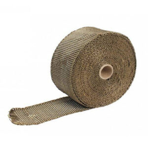 Fascia termica per scarico TurboWorks 50 mm x 2 mm in titanio